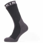 Водоустойчиви чорапи SealSkinz Stanfield черен/сив
