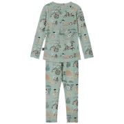 Детско функционално бельо Reima Moomin Trivsam Airy Green зелен Airy Green