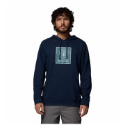Мъжки суитшърт Columbia Columbia Trek™ Graphic Hoodie тъмно син Collegiate Navy, Linework C Badge