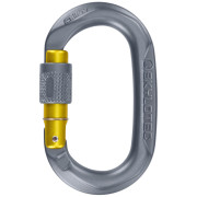 Карабинер Skylotec OVX SG (screw gate) сив/жълт Anthracite/Mustard