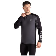 Функционална мъжка тениска  Dare 2b Exchange III Baselayer Top черен/сив Black/Ebony