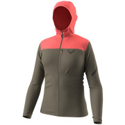 Дамски суитшърт Dynafit Traverse Thermal Hooded Jkt W кафяв cabana/5490