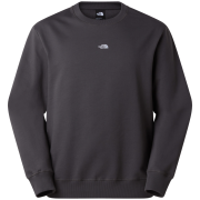 Суитшърт The North Face U Essential Light Relaxed Crew черен ANTHRACITE GREY