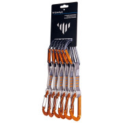 Комплект примка с карабинери Camp Photon Mixed Express Ks 12 Cm 6 Pack сребрист/оранжев