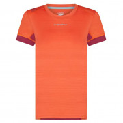 Дамска тениска La Sportiva Sunfire T-Shirt W червен Paprika/RedPlum