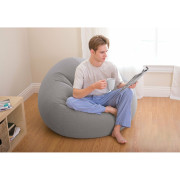 Надуваем фотьойл Intex Beanless Bag Chair