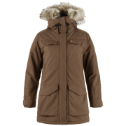 Дамско яке Fjällräven Nuuk Lite Parka W кафяв Dark Oak