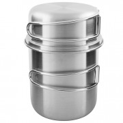Чаша Tatonka Handle Mug 600 Set сребърен Silver