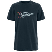 Мъжка тениска Fjällräven Archive Logo T-Shirt M тъмно син Dark Navy