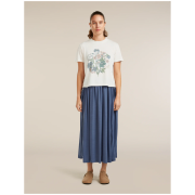 Дамска тениска Icebreaker Merino 150 Tech Lite SS Crop Tee NZ Flora