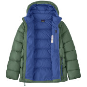 Детско яке Patagonia K's Hi-Loft Down Sweater Hoody - CNGR