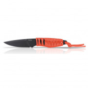 Нож Acta non verba P100 Dlc/Plain edge оранжев Orange/Black