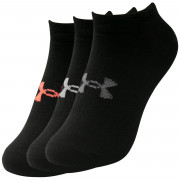 Дамски чорапи Under Armour Women's Essential NS черен Black/Black/Cerise