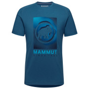 Мъжка тениска Mammut Trovat T-Shirt Men Mammut син Deep Ice