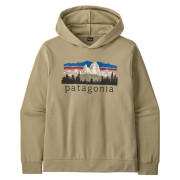 Мъжки суитшърт Patagonia M's Fitz Roy Foothills Daily Hoody сив/зелен Weathered Stone