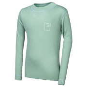 Детска функционална тениска Sensor Merino DF Logo Up Basil Green светло зелен Basil Green