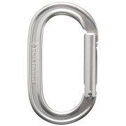 Карабинер Black Diamond Oval Keylock сребърен Polished