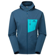 Дамско яке Mountain Equipment Echo Hooded Jacket Women's син Majolica Blue/Topaz