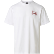 Мъжка тениска The North Face Camping Relaxed Short Sleeve Tee-Graph бял TNF WHITE