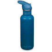 Бутилка от неръждаема стомана Klean Kanteen Classic 800 ml (w/Flip Seal Sport Cap) син corsair