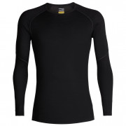 Функционална мъжка тениска  Icebreaker Mens 150 Zone LS Crewe черен Black/Mineral