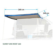 Сенник Brunner Sunny Van Roof 260