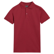 Детска тениска 4F Polo Shirt M614 червен DARK RED