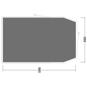 Подложка под палатка Outwell Footprint Rockwell 6