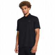 Функционална мъжка тениска  Under Armour T2G Polo черен Black/PitchGray