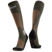 Чорапи 3/4 X-Socks Ski Discover Merino Otc жълт SAND/DARK SAND