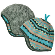 Детска шапка Patagonia Baby Reversible Beanie сив Diamond Stripe: Snowmelt Blue