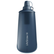 Бутилка с филтър LifeStraw Peak Squeeze Bottle 1L син Mountain Blue