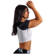 Дамска тениска Nebbia Crop Top Leopard '97 Primal