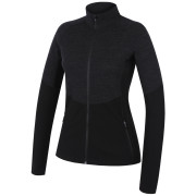 Дамски суитшърт MOOA Merino 3D 240 черен black