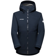 Дамско яко Mammut Convey Tour HS Hooded Jacket синьо/бял MarineWhite