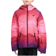 Детско зимно яке 4F Technical Jacket F1198 Multicolour розов Multicolour 1 Allover