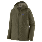 Мъжко яке Patagonia M's Insulated Boulder Fork Rain Jkt зелен Basin Green