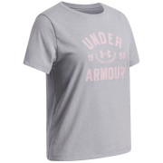 Детска функционална тениска Under Armour UA G Varsity SS Mod Gray Light Heather