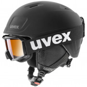 Скиорска каска Uvex Heyya Pro Set черен black