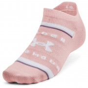 Дамски чорапи Under Armour Essential No Show 6pk розов