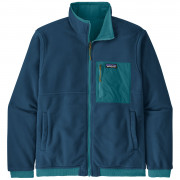 Мъжко яке Patagonia Reversible Shelled Microdini Jacket син/светлосин