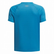 Детска тениска Under Armour Tech Split Wordmark SS-BLU
