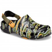Мъжки чехли Crocs Classic All Terrain Camo Clog черен/зелен