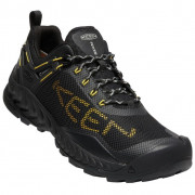 Мъжки туристически обувки Keen Nxis Evo Wp черен/жълт