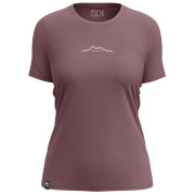 Дамска тениска Ortovox 150 Cool Mountain T-Shirt тъмно лилав/розов Chestnut