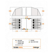 Семейна палатка Vango Tacoma 800XL Package