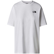 Дамска тениска The North Face S/S Essential Oversize Tee бял Tnf White