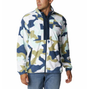 Мъжки суичър Columbia Back Bowl Fleece Lightweight бял