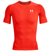 Функционална мъжка тениска  Under Armour HG Armour Comp SS червен/бял Bolt Red / / White