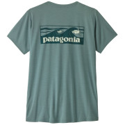 Дамска тениска Patagonia Women's Capilene Cool Daily Shirt - Boardshort Logo